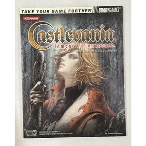 Castlevania Lament Of Innocence Strategy Guide BOOK BradyGames